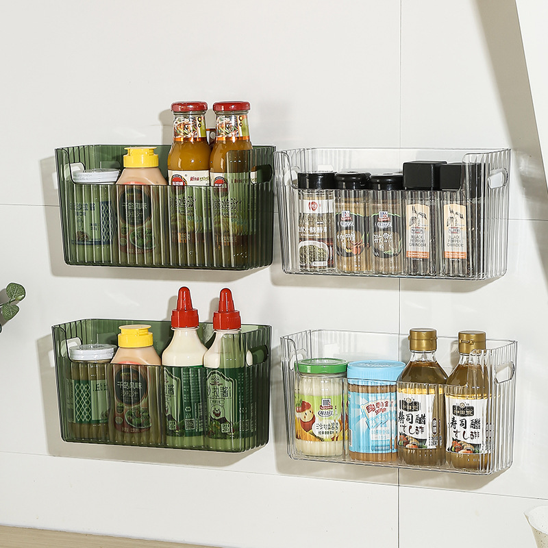 Kitchen Baking Tray Storage - Contenitore Autoadesivo per Frigorifero, Organizzatore da