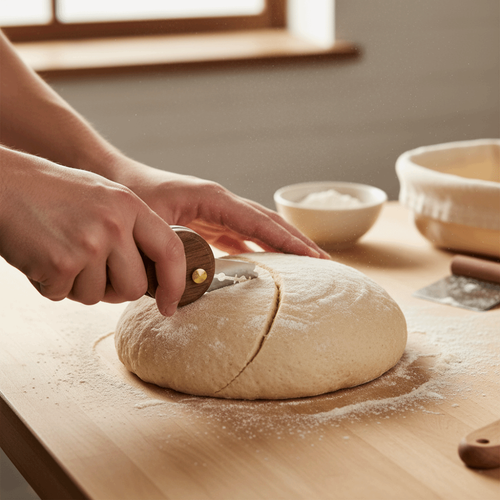 Bread Lame Scoring - Lame per Pane Pieghevole con Manico