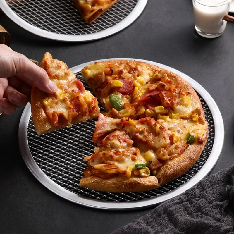 Kitchen Essentials Baking Tray - Schermo per pizza in alluminio senza