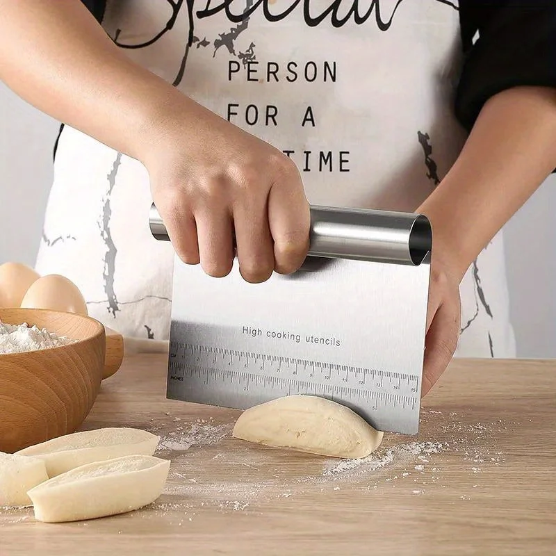 Bench Scraper Dough - Taglierina per pasticceria raschietto da banco