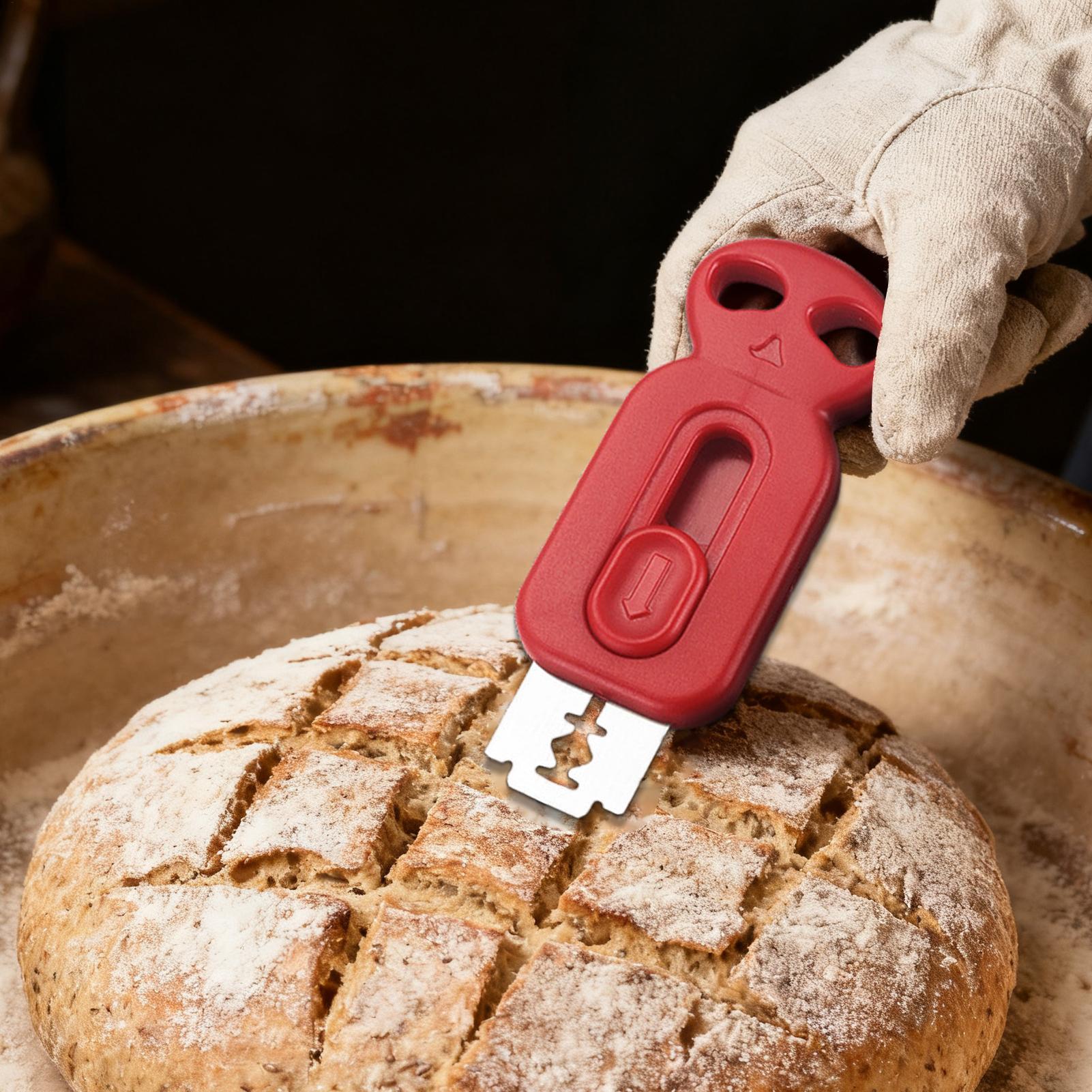 Bread Lame Scoring - Rasoio per pane per incisione, riutilizzabile,