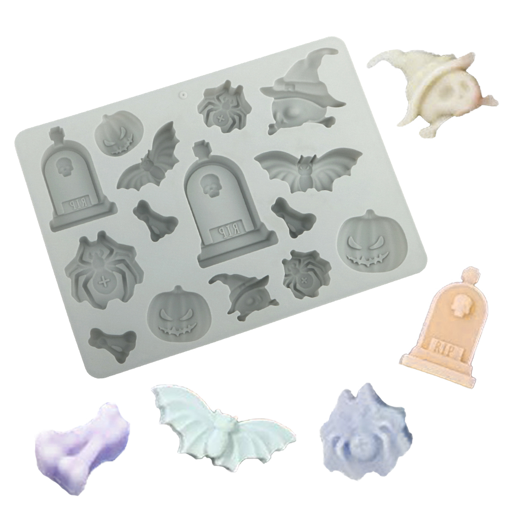 Kitchen Baking Molds - Elemento di Halloween Lapide Ragno Zucca