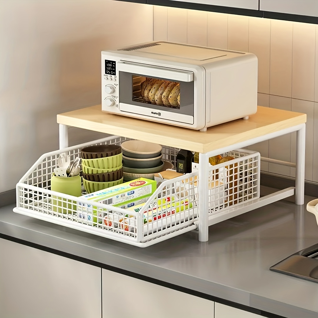 Kitchen Baking Drawer - Supporto verticale per microonde con cassetto