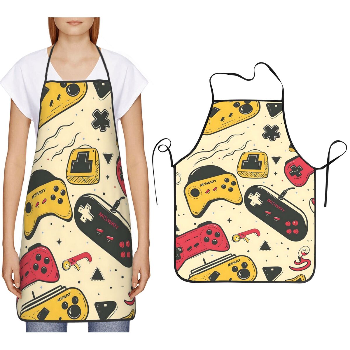 Kitchen Baking Game - Controller per giocatori Videogioco Grembiuli vintage