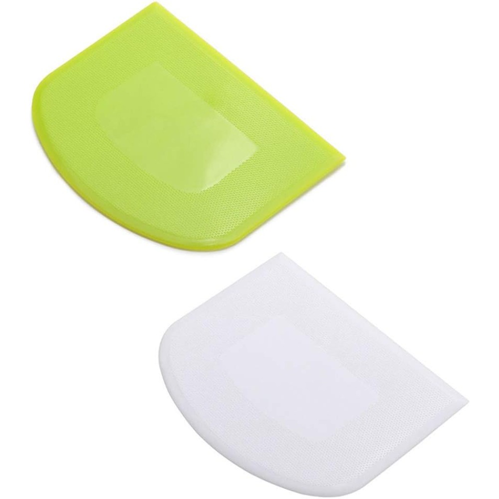 Bench Scraper Dough - Set di 2 raschietti per impasto