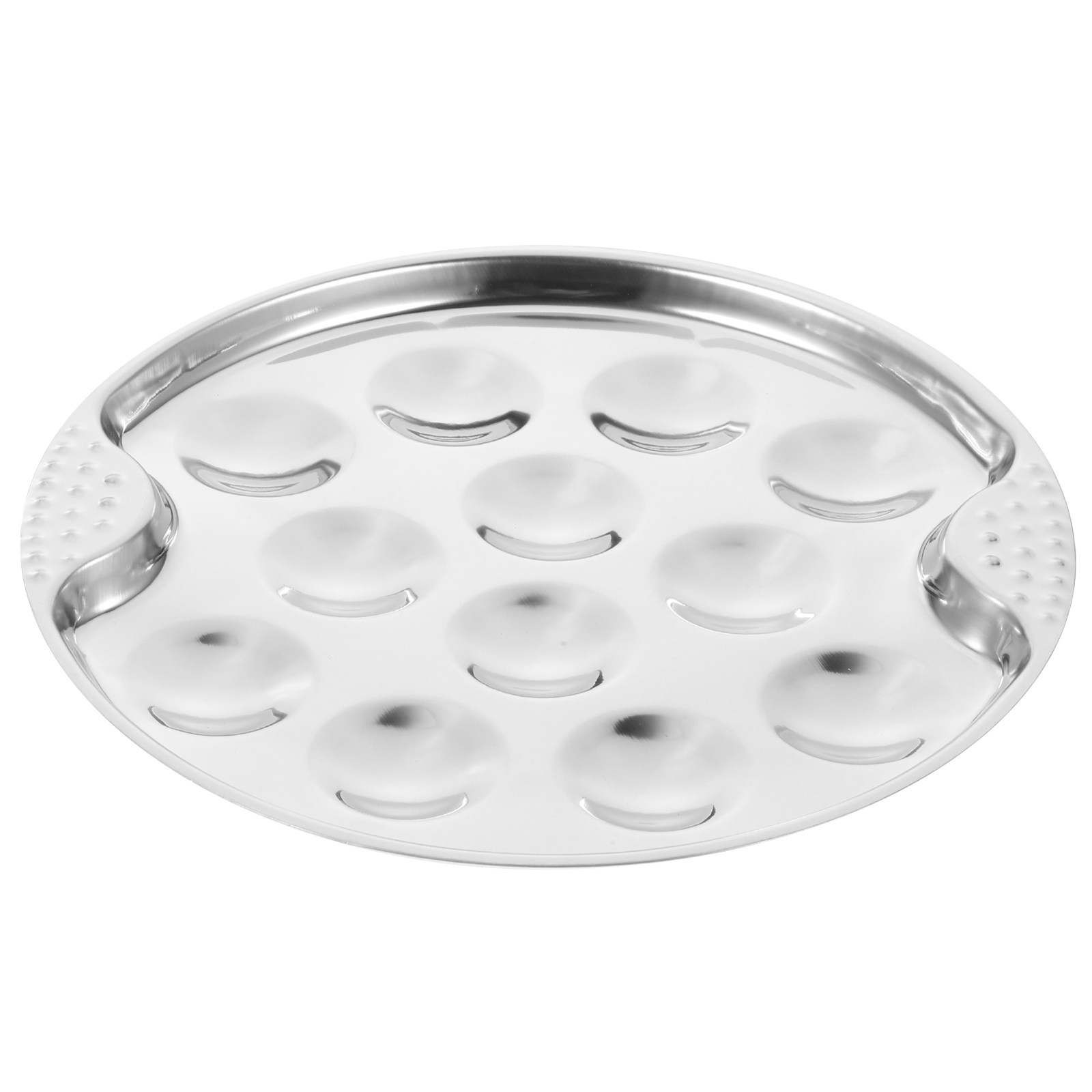 Kitchen Baking Dishes - Piatto per Escargot in Acciaio Inox
