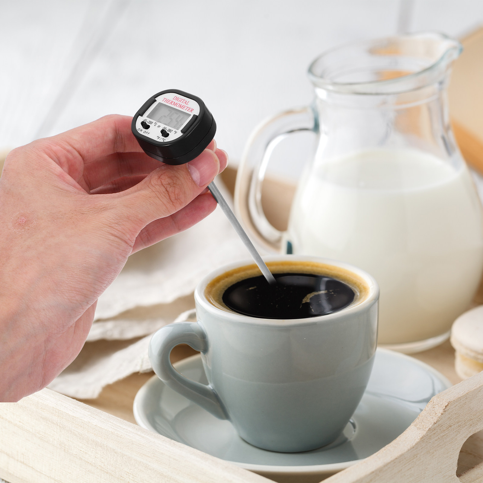 Kitchen Baking Cooking - Termometro Elettronico per Alimenti da Cucina,