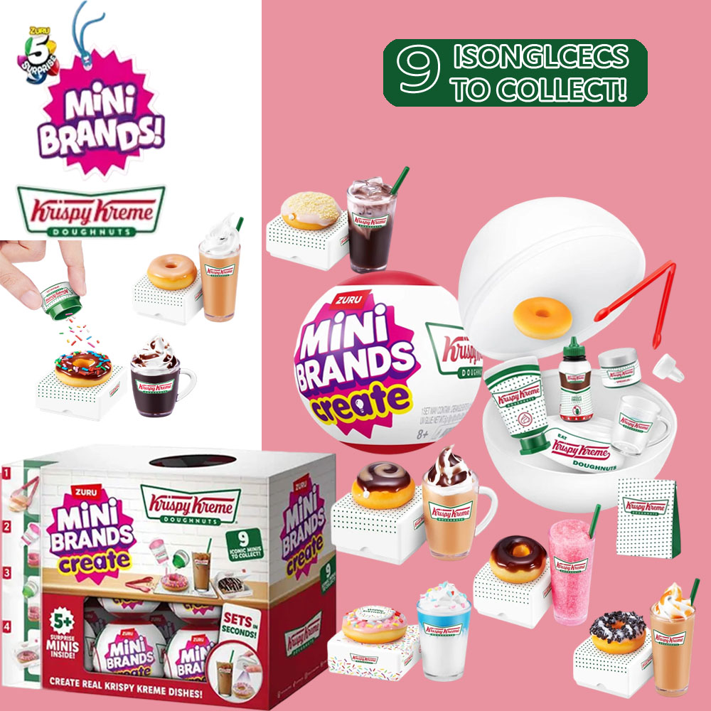 Miniature Baking Kitchen - Zuru Mini Marche Krispy Kreme Crea