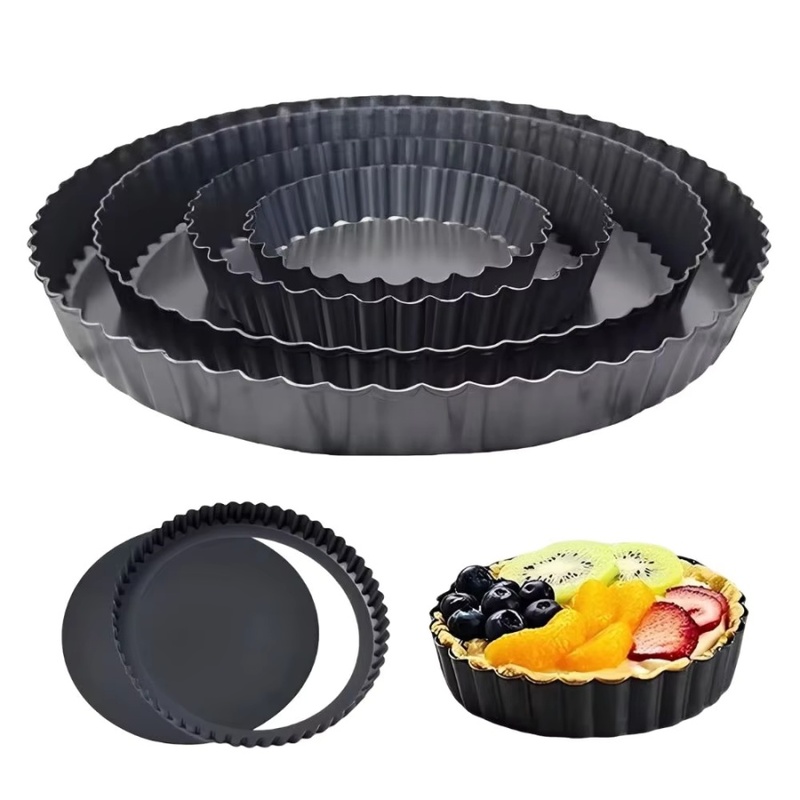 Kitchen And Baking Equipment - Stampo per Torte Scanalato con Fondo