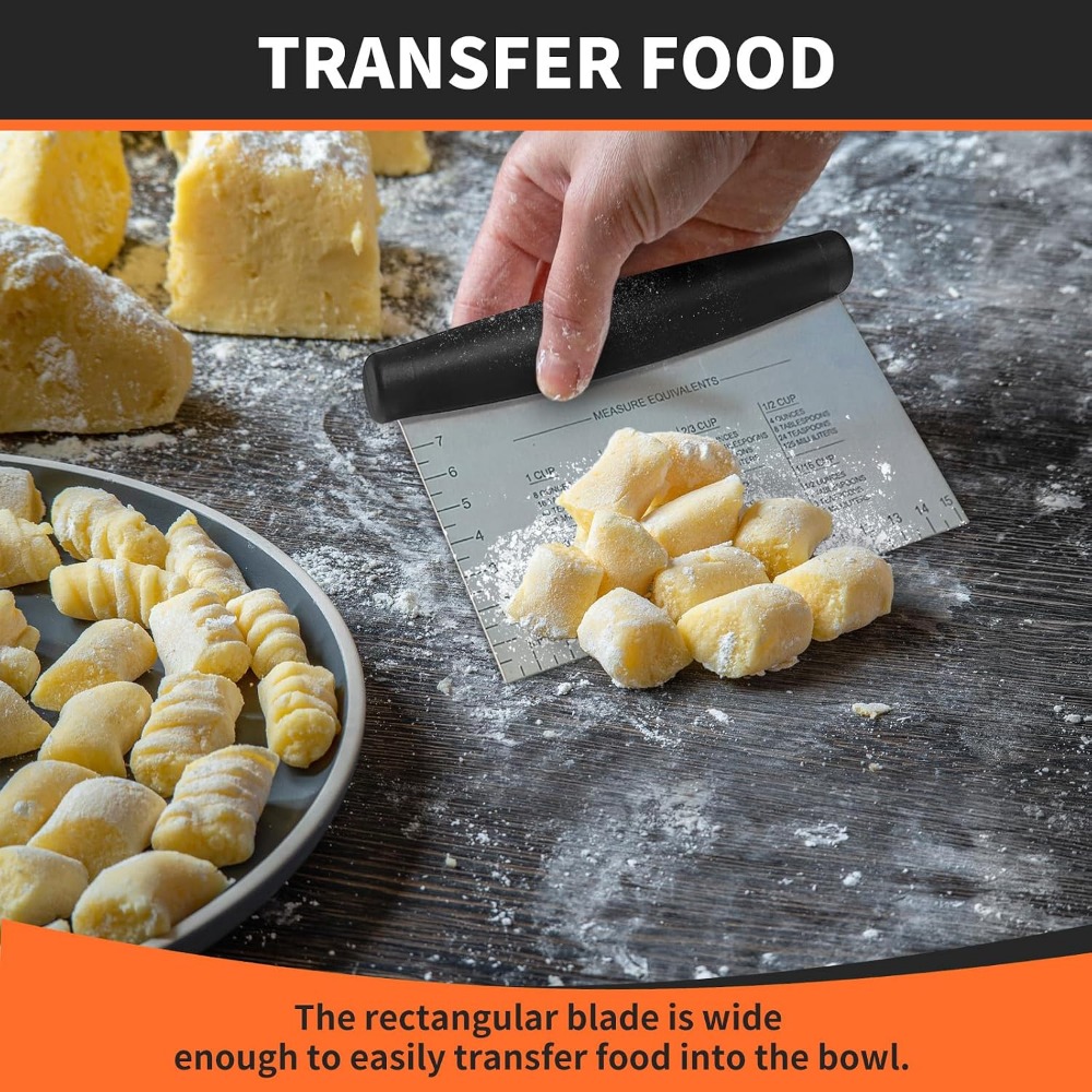 Raschietto e tagliapasta in ac - Bench Scraper Dough recensione e prezzo