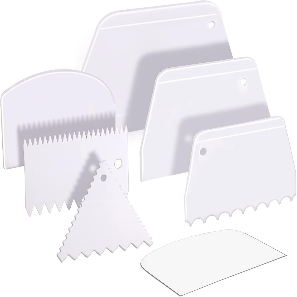 Set di 7 raschietti e lisciato - Bench Scraper Dough recensione e prezzo