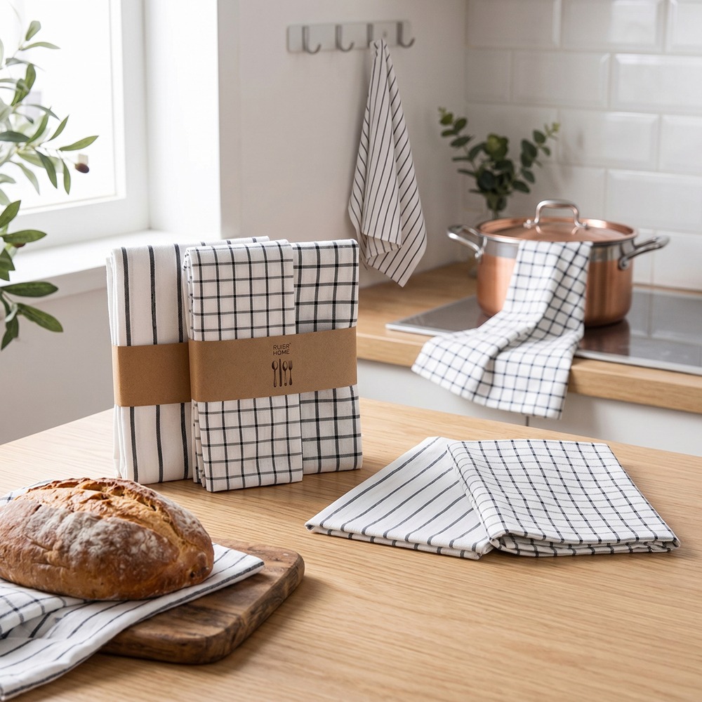 Set di 4 Strofinacci da Cucina - Kitchen Baking Dishes recensione e prezzo