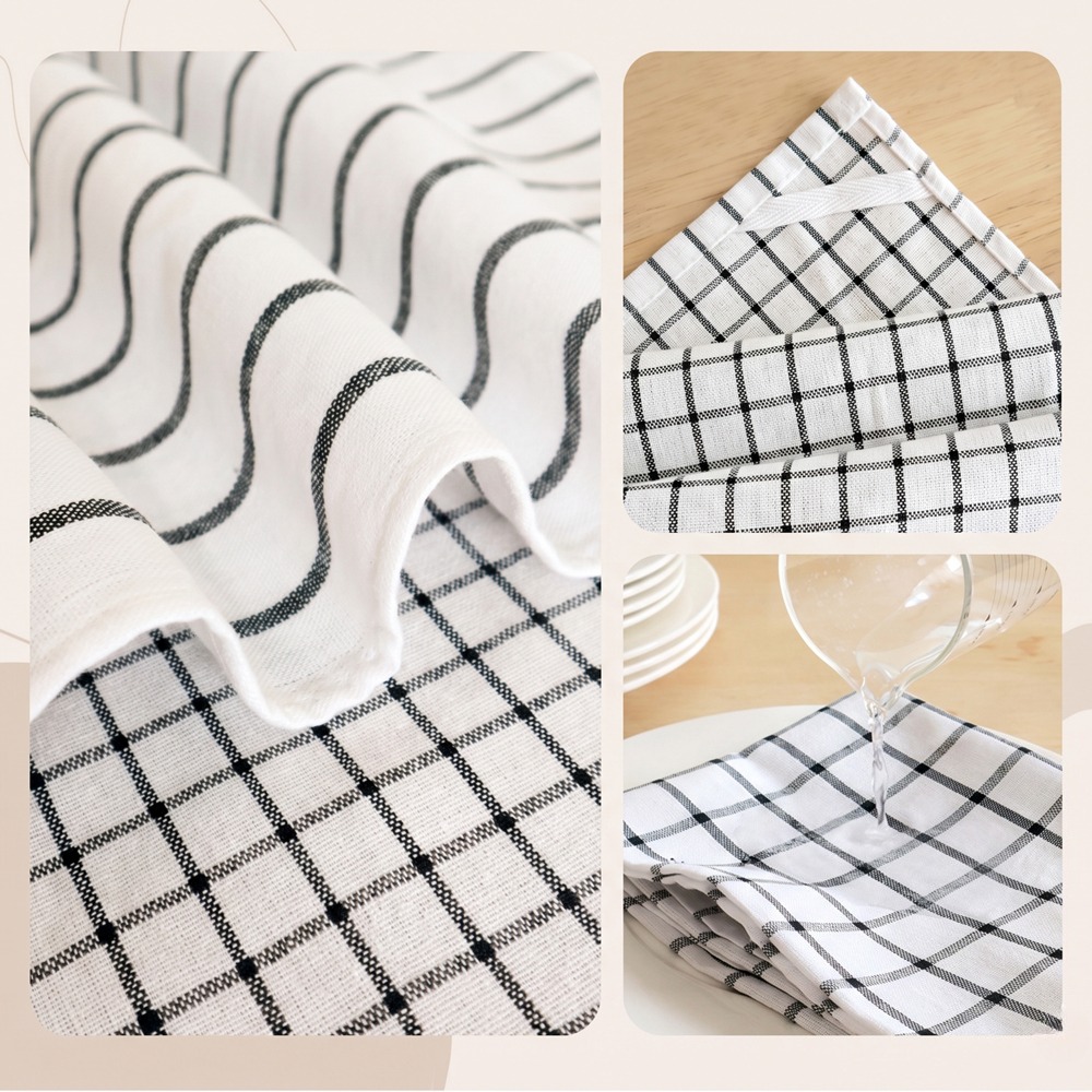 Set di 4 Strofinacci da Cucina - Kitchen Baking Dishes recensione e prezzo
