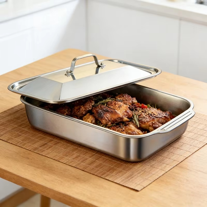 Teglia Profonda in Acciaio Ino - Kitchen And Baking Equipment recensione e prezzo