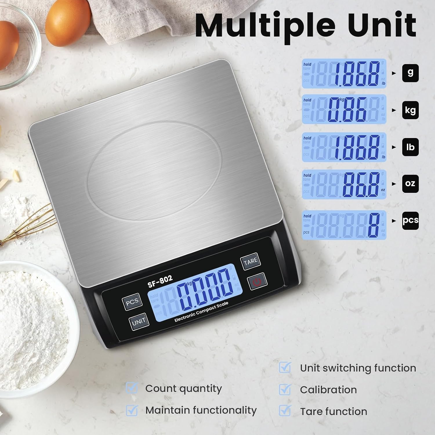Nuova Bilancia Digitale da Cuc - Kitchen Baking Cooking recensione e prezzo