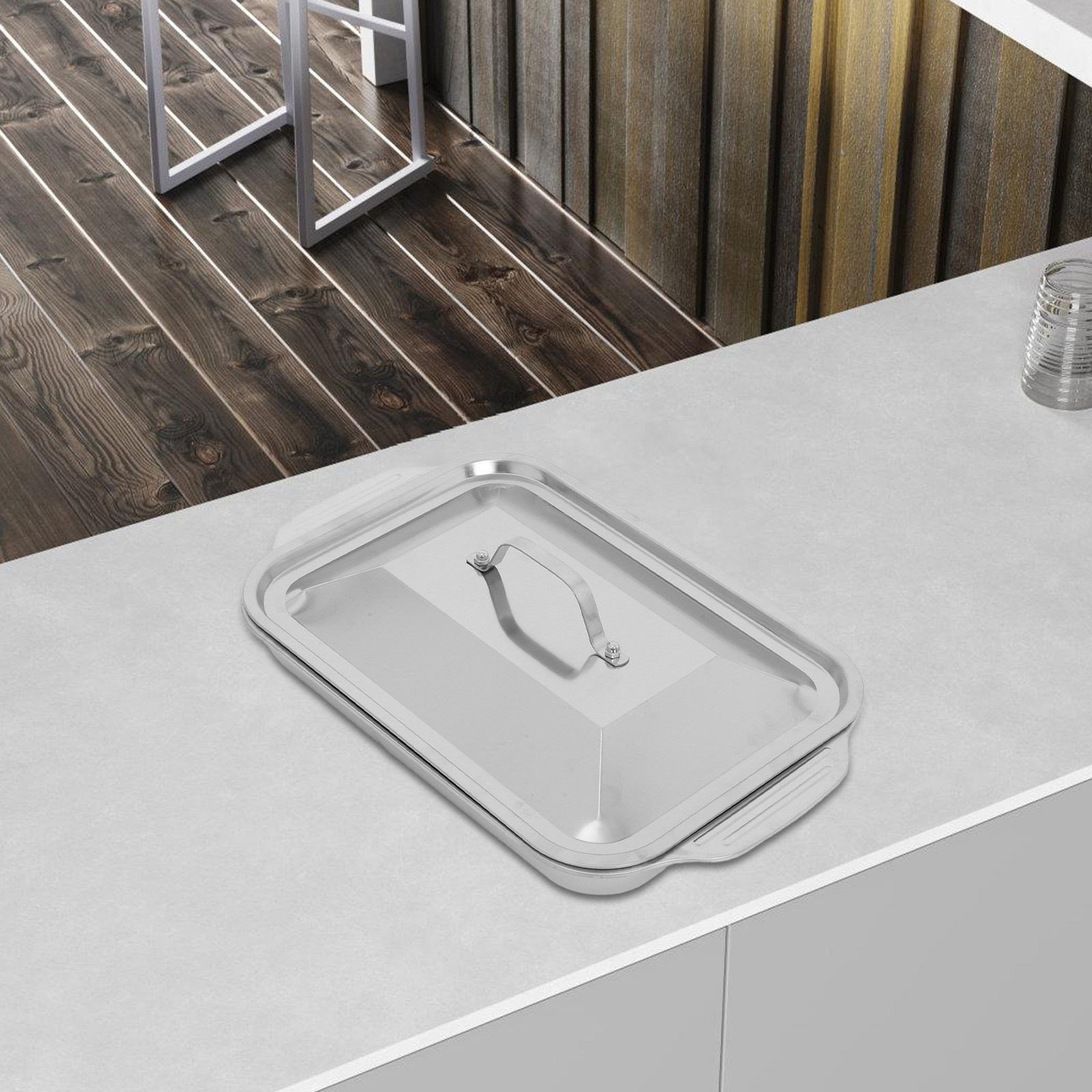 Teglia Rettangolare in Acciaio - Kitchen Baking Dishes recensione e prezzo