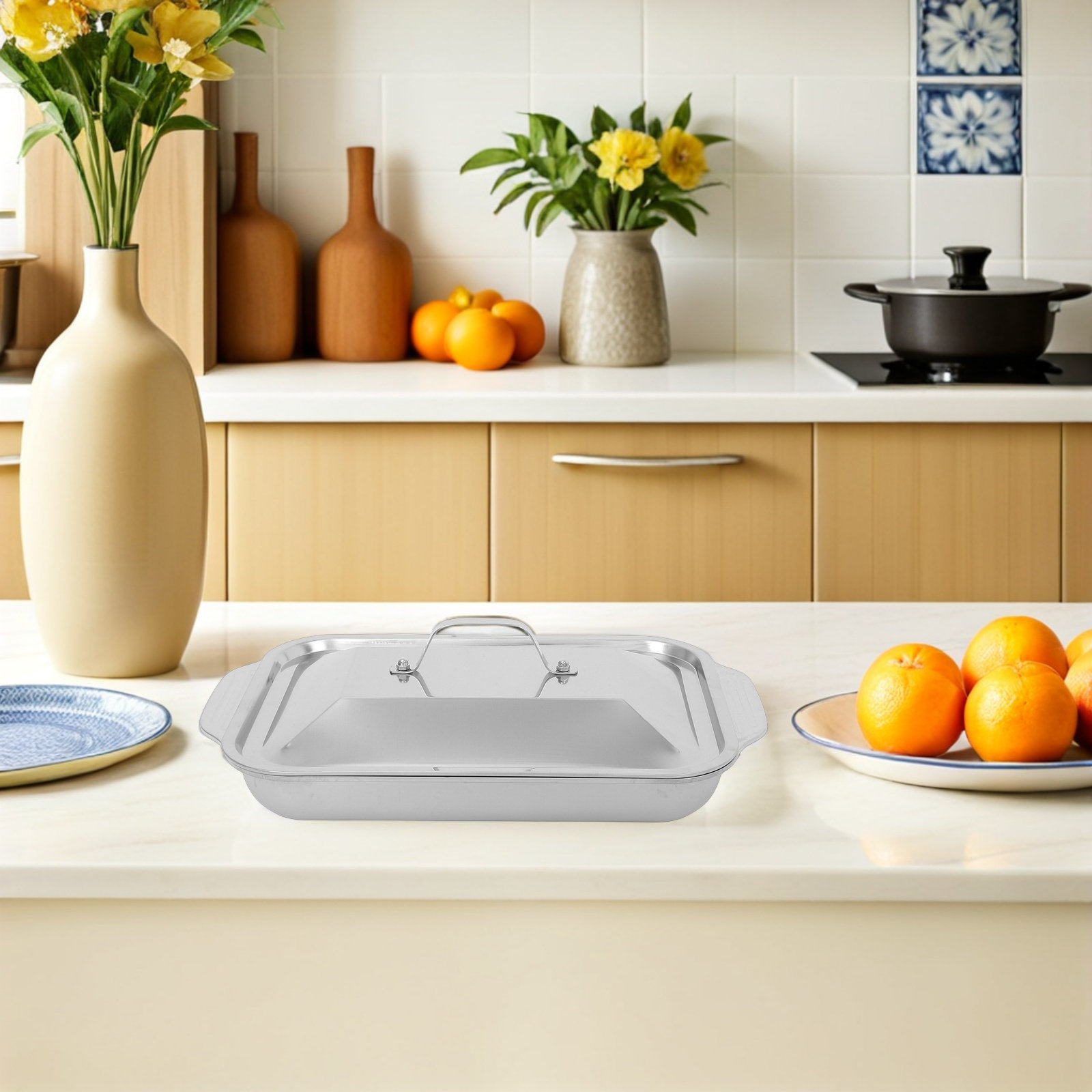 Teglia Rettangolare in Acciaio - Kitchen Baking Dishes recensione e prezzo