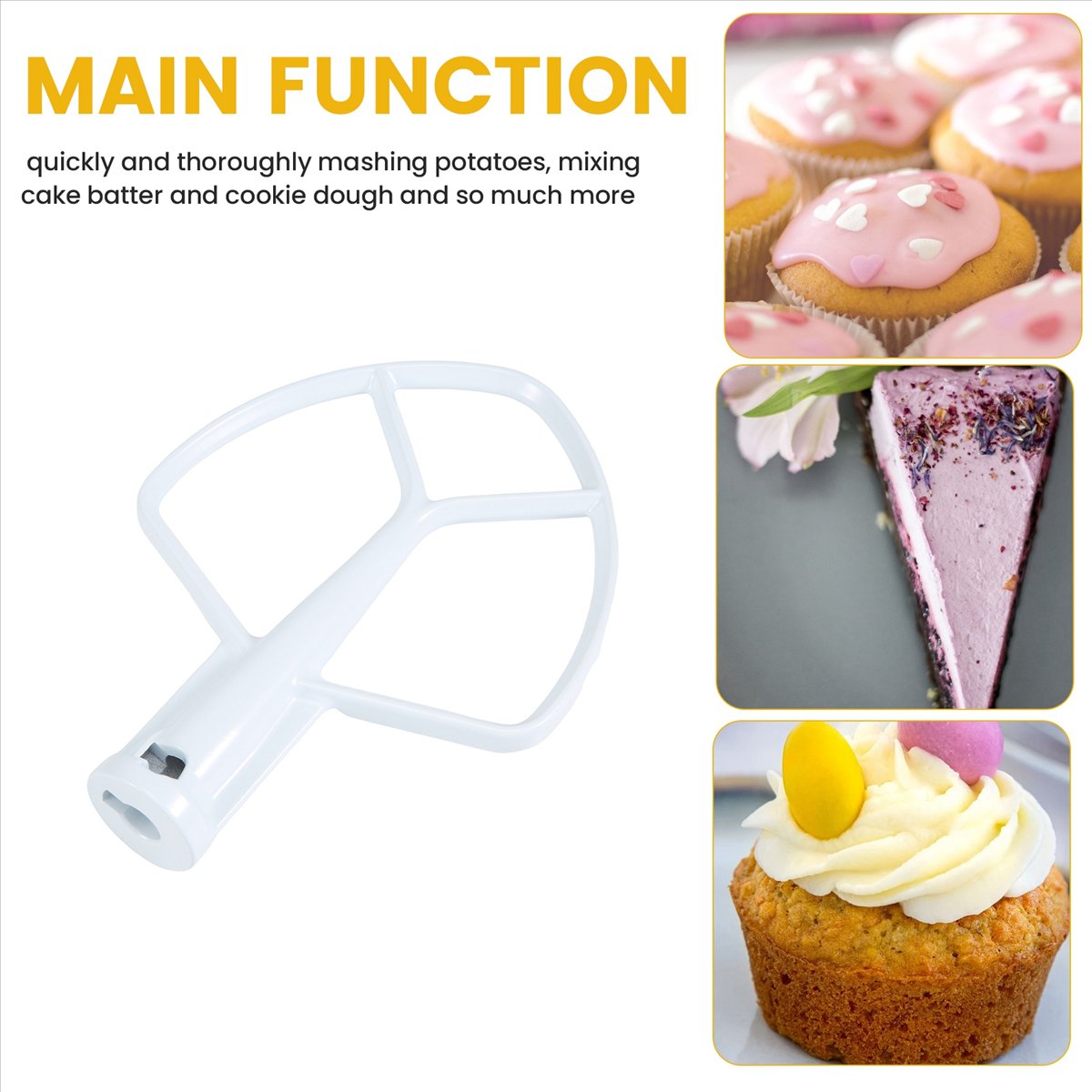 Frusta Piatta Rivestita Doings - Kitchenaid Baking Set recensione e prezzo