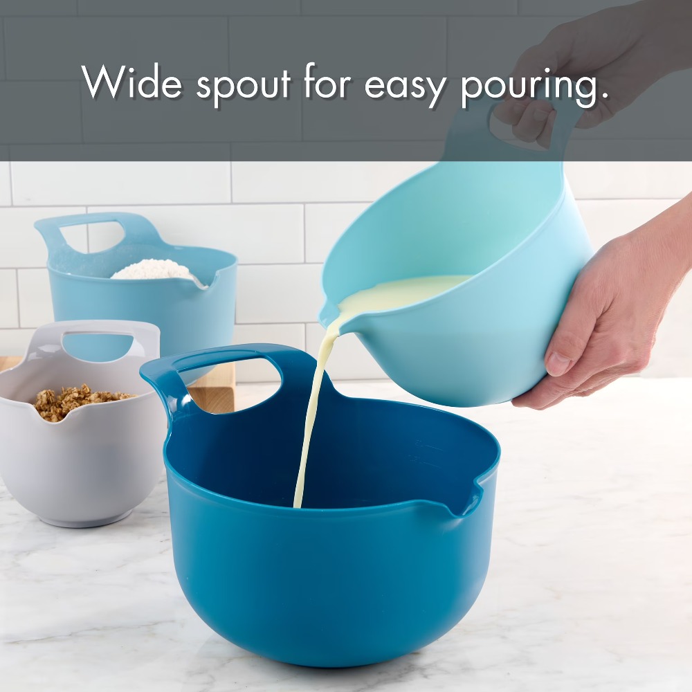 Set di 4 Ciotole in Plastica I - Kitchen Baking Cooking recensione e prezzo