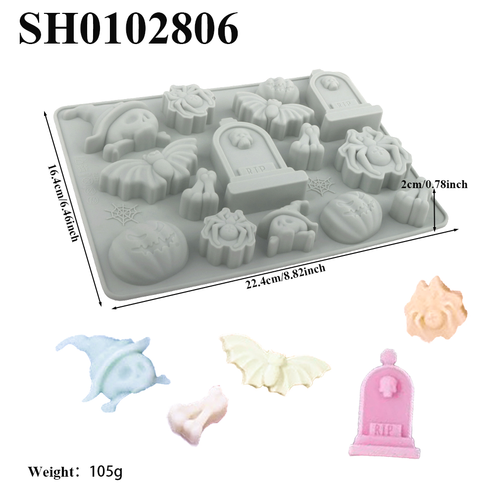 Elemento di Halloween Lapide R - Kitchen Baking Molds recensione e prezzo
