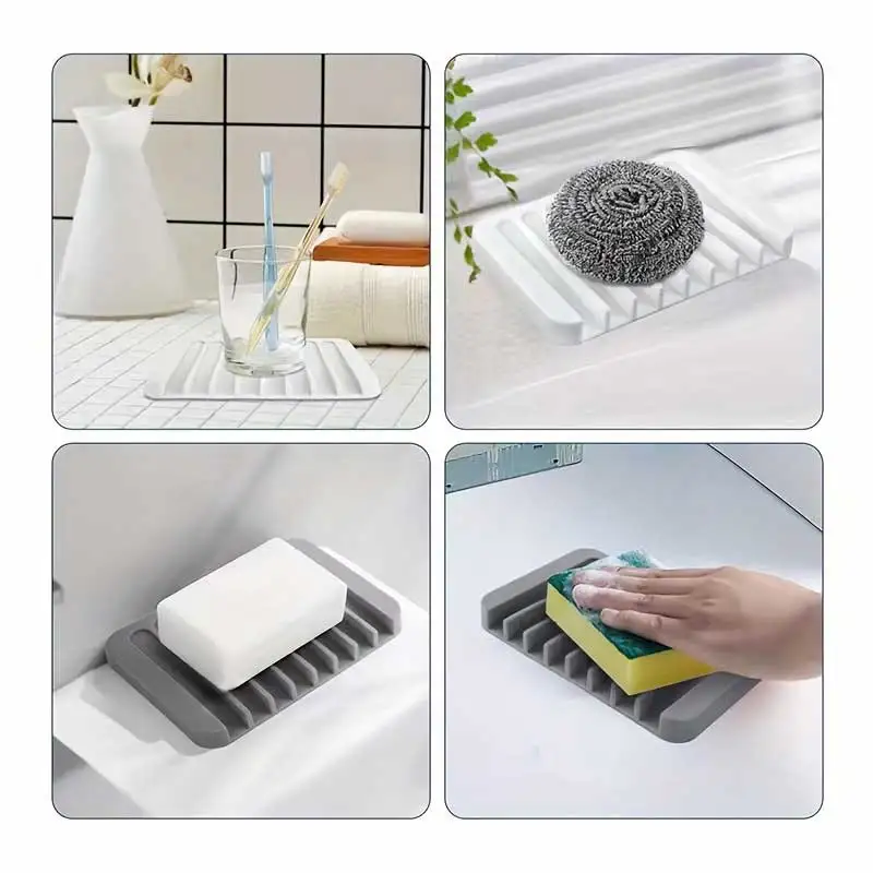 Nuovo Portasapone in Silicone  - Kitchen Baking Tray Storage recensione e prezzo