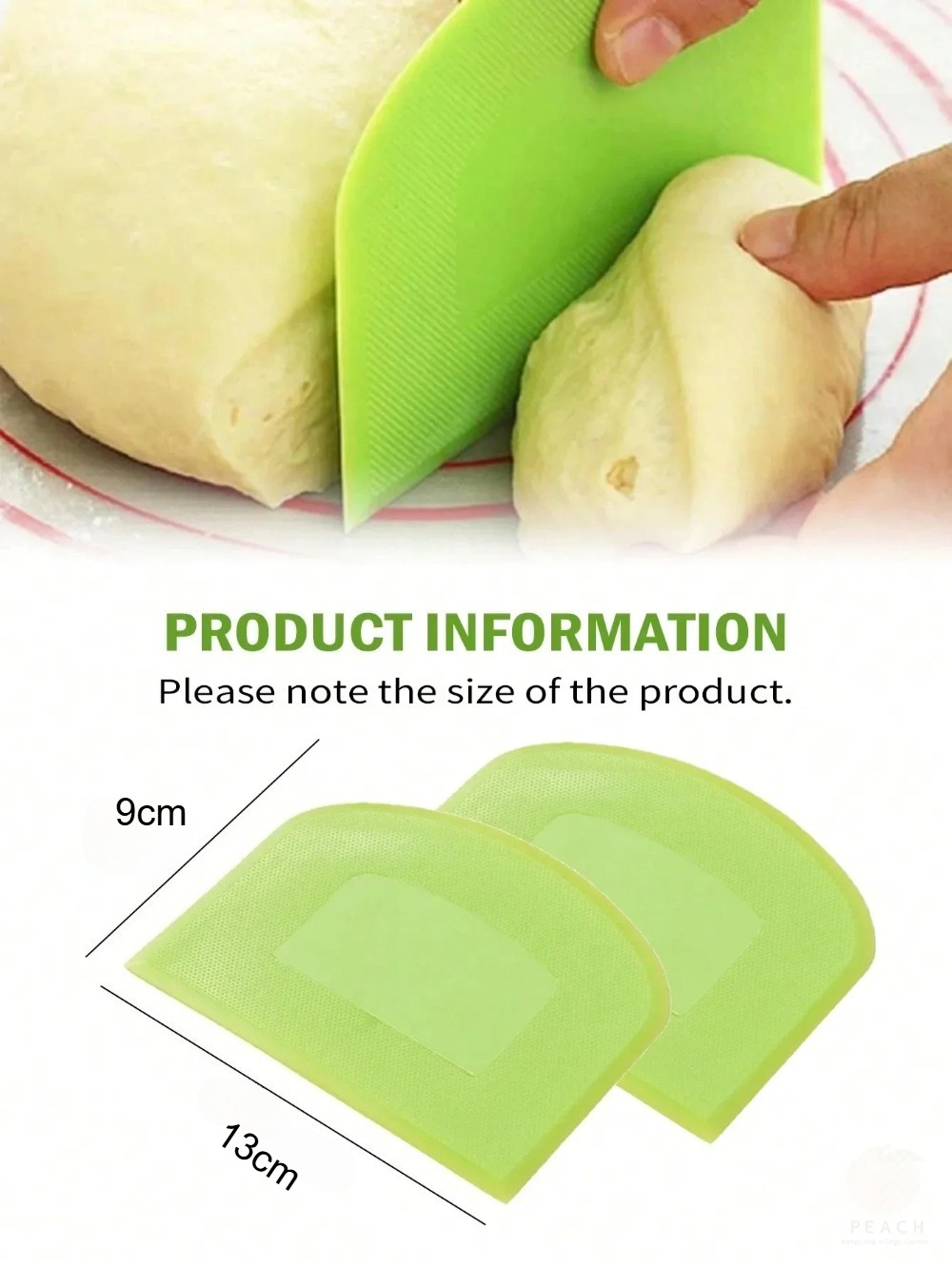 Set di 2 Raschietti Flessibili - Bench Scraper Dough recensione e prezzo