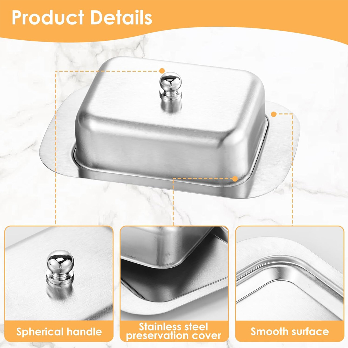 Contenitore per Burro in Accia - Kitchen Baking Dishes recensione e prezzo