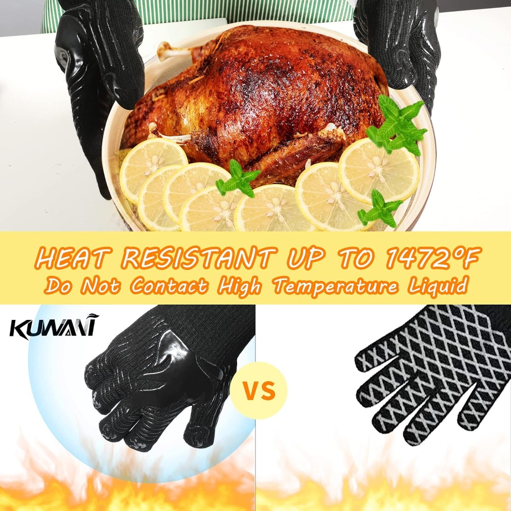 Guanti per Barbecue, 1472 ° Gu - Kitchen Baking Cooking recensione e prezzo